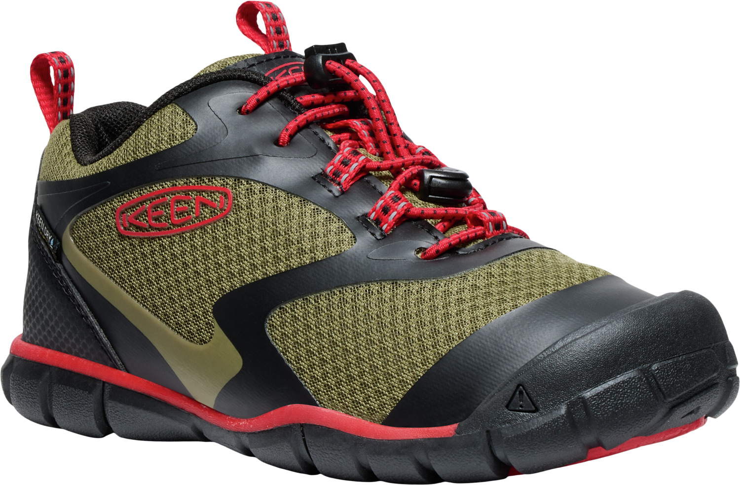 Keen TREAD ROVER WP YOUTH martini olive/red carpet Veľkosť: 39