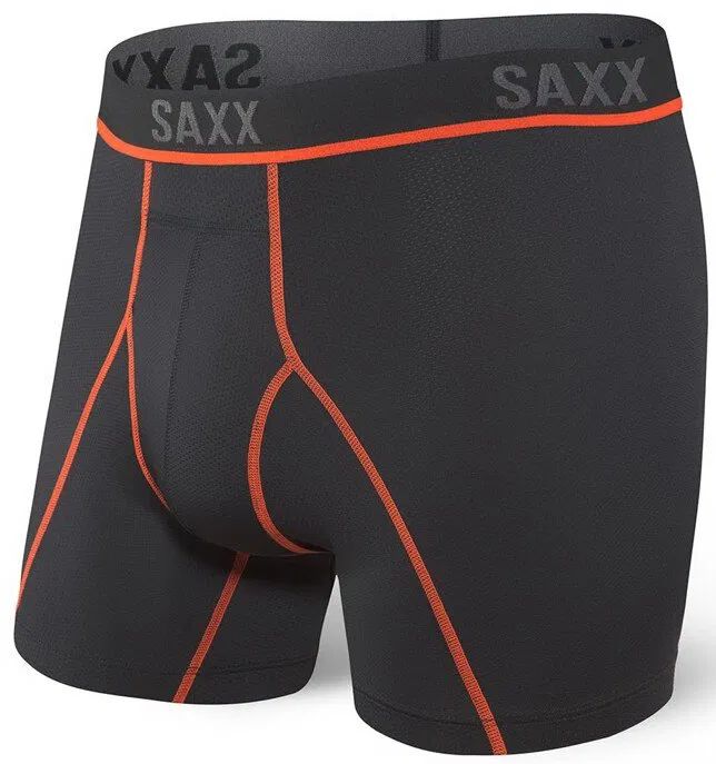 Saxx KINETIC LC MESH BB black/vermillion Veľkosť: XS
