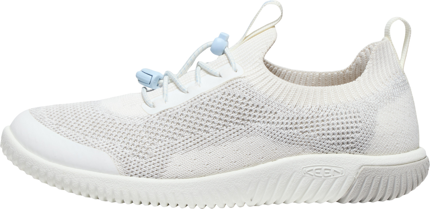Keen KNX KNIT LACE YOUTH star white/skyway Veľkosť: 34
