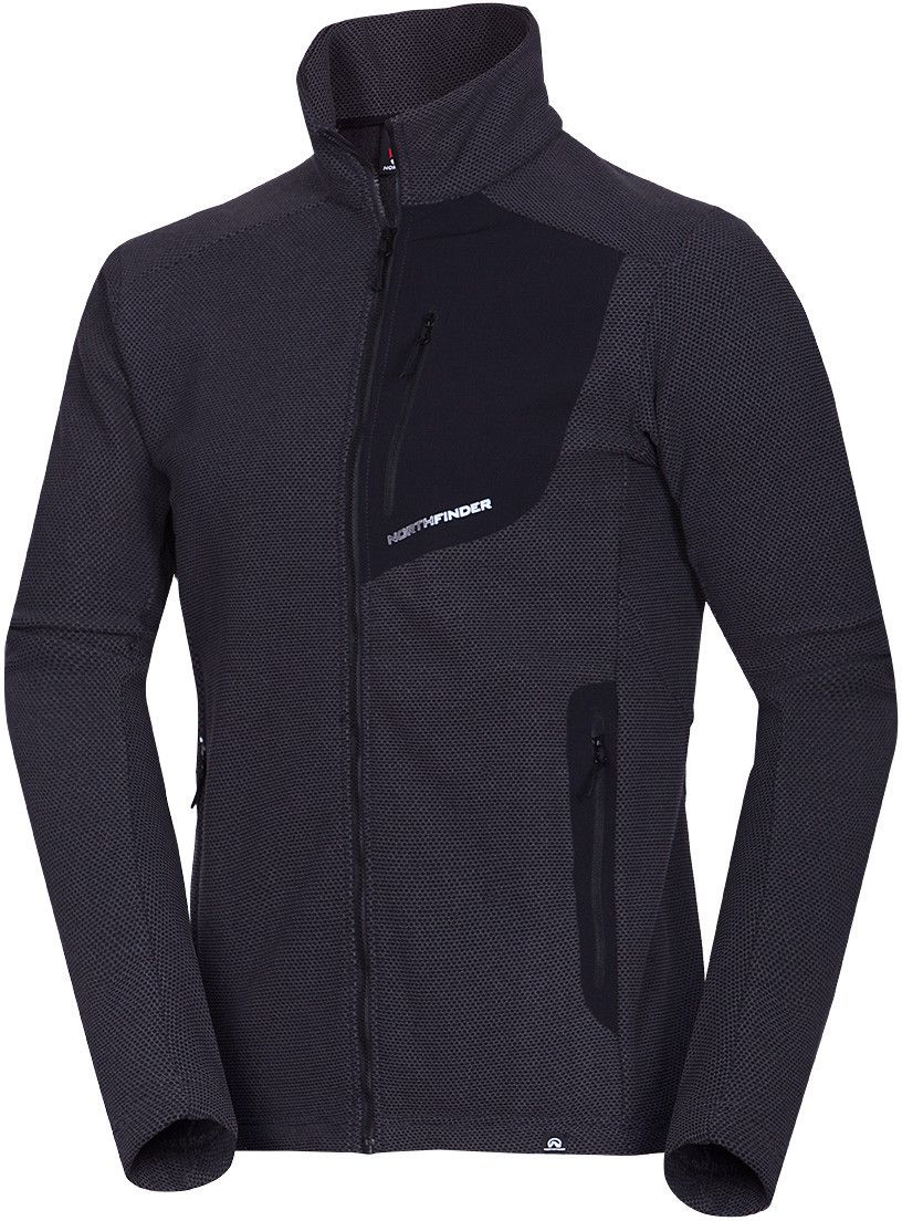 Northfinder LUDOVICO pánska mikina black MI-3845OR-269 Veľkosť: XL 8584153576602