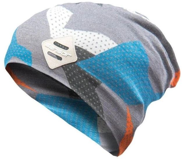 SENSOR čiapka MERINO IMPRESS modrá/camo Veľkosť: M 8592837101897
