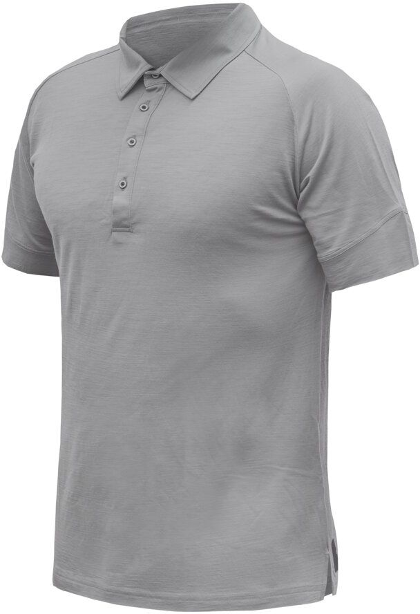 SENSOR MERINO ACTIVE polo pánske tričko kr.rukáv šedá Veľkosť: L 8592837100289
