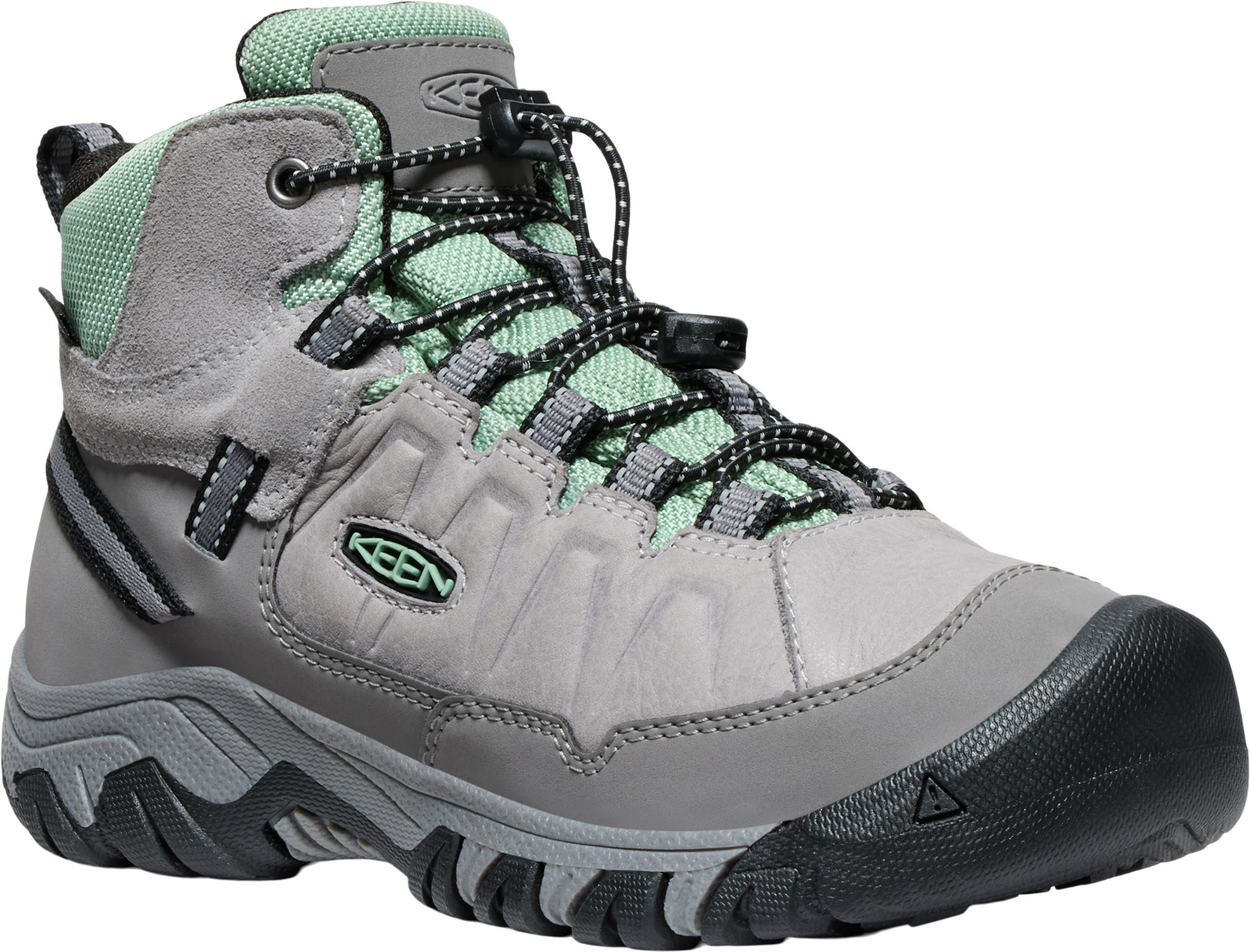Keen TARGHEE IV MID WP YOUTH alloy/granite green Veľkosť: 37 195208519284