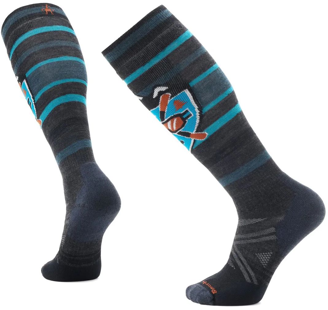 Smartwool SKI FULL CUSHION ALPINE EDGE OTC charcoal Veľkosť: L 197065130756