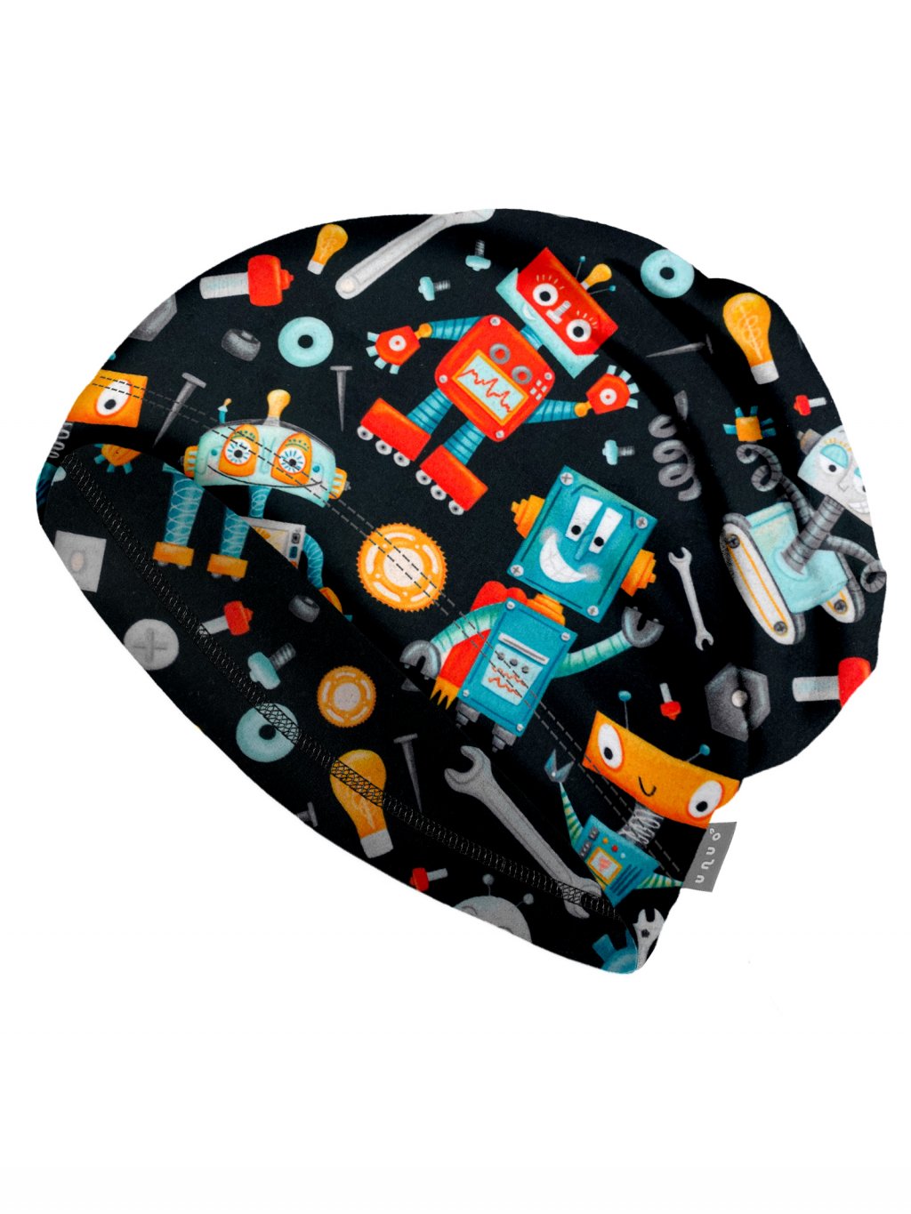 Unuo Unuo, Detská čiapka z teplákoviny Homeless, Roboti Veľkosť: M 8596227132645