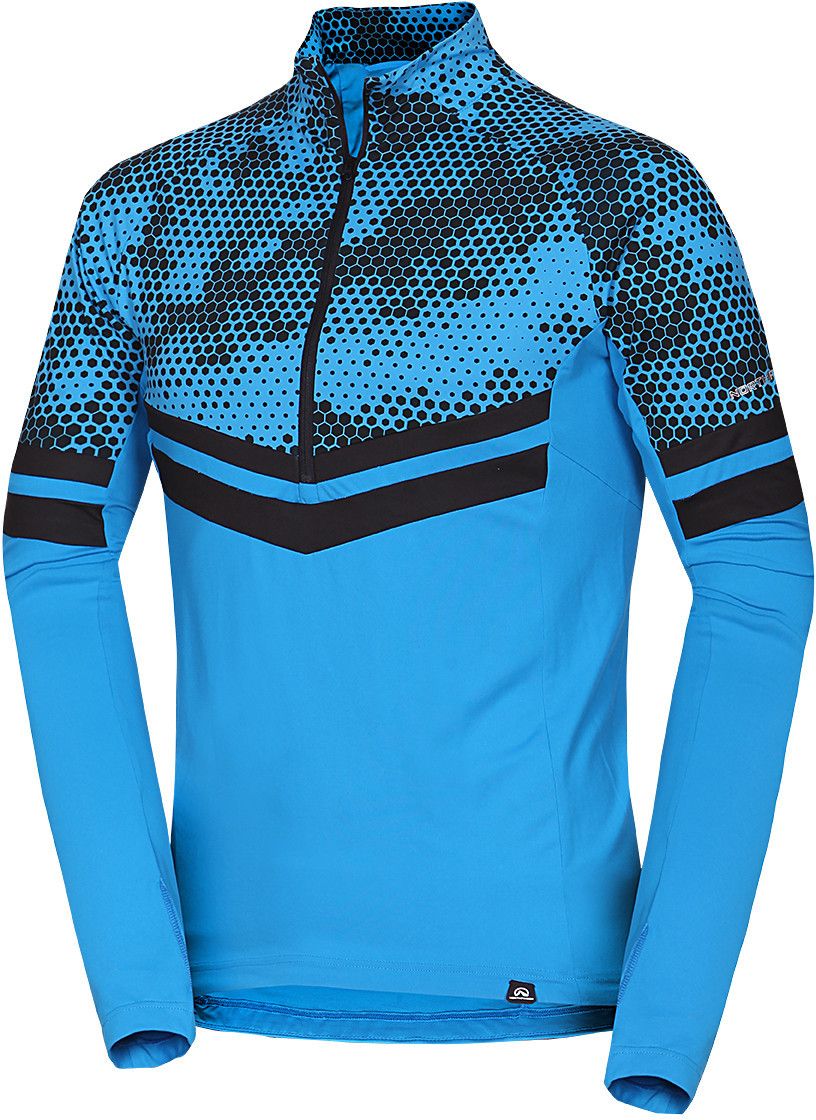 Northfinder VALARIE pánska mikina blue print MI-3850SNW-392 Veľkosť: M 8584153572192