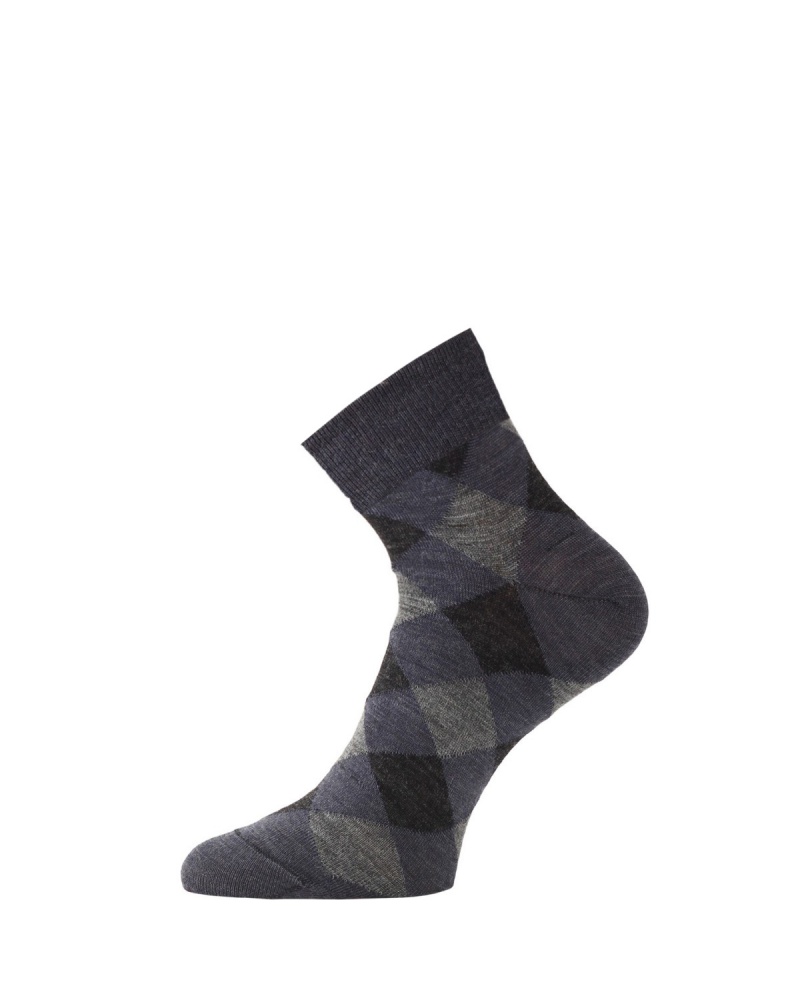 Lasting merino ponožky WPKS 504 modrá Veľkosť: (42-45) L