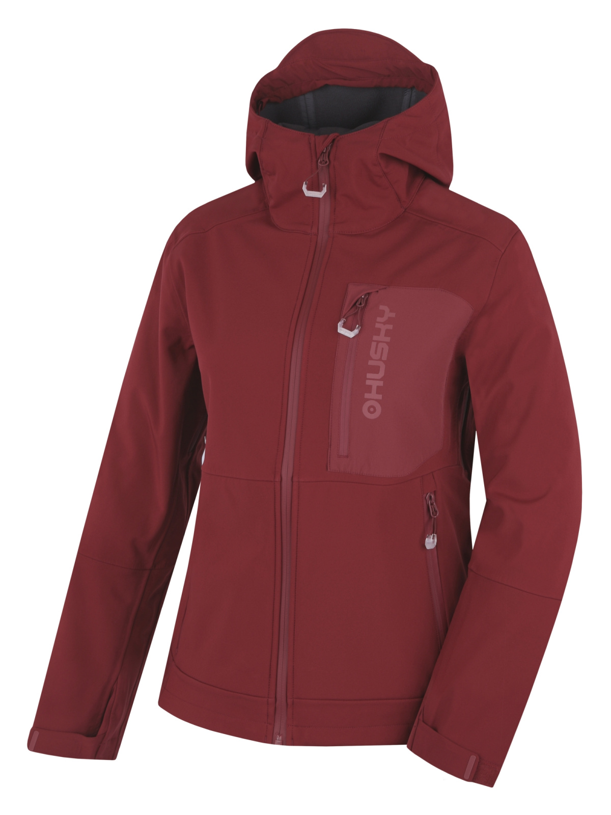 Husky Dámska softshell bunda Samai L bordo Veľkosť: L