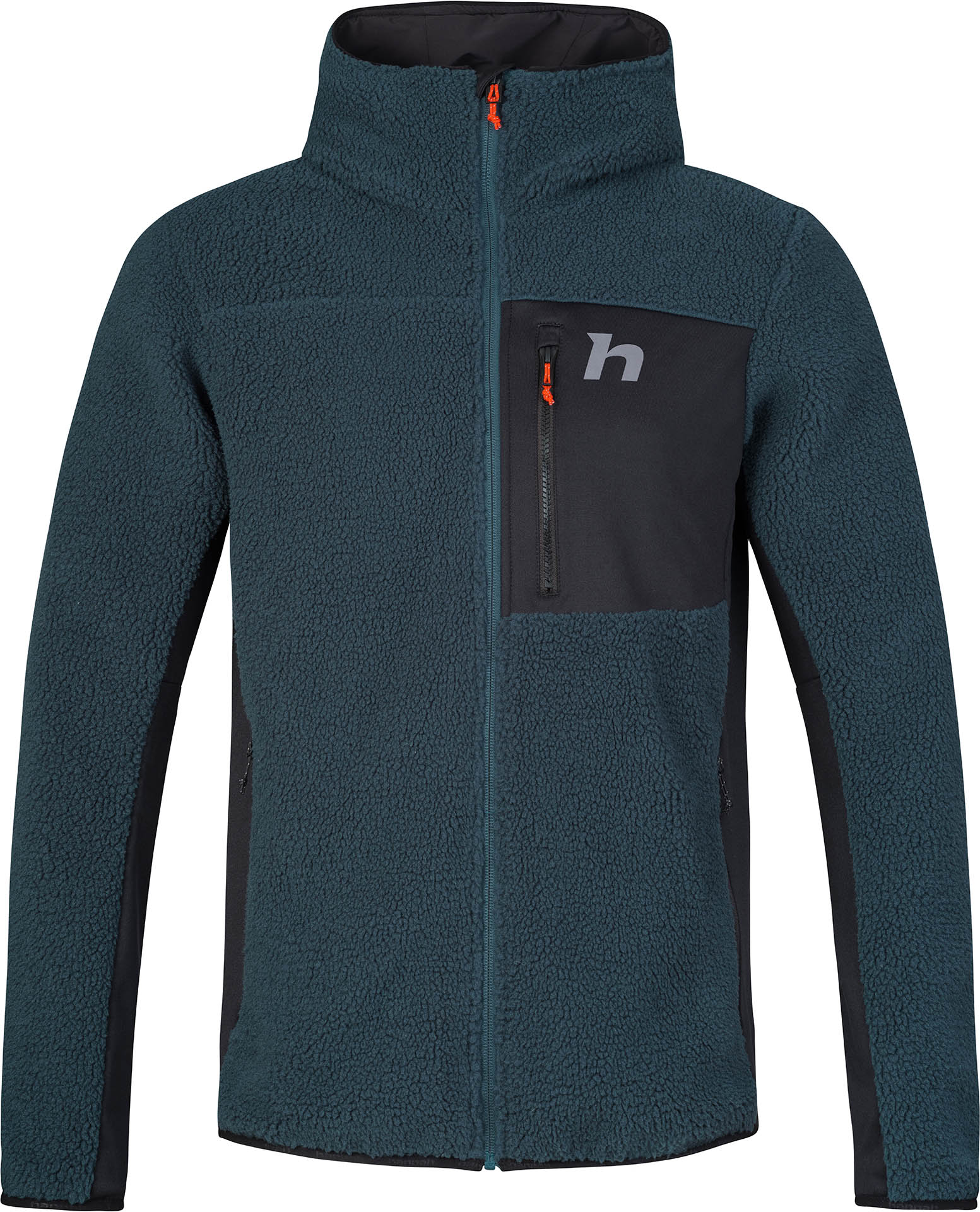 Hannah KODIAK HOODY stratified sea/anthracite Veľkosť: XXL