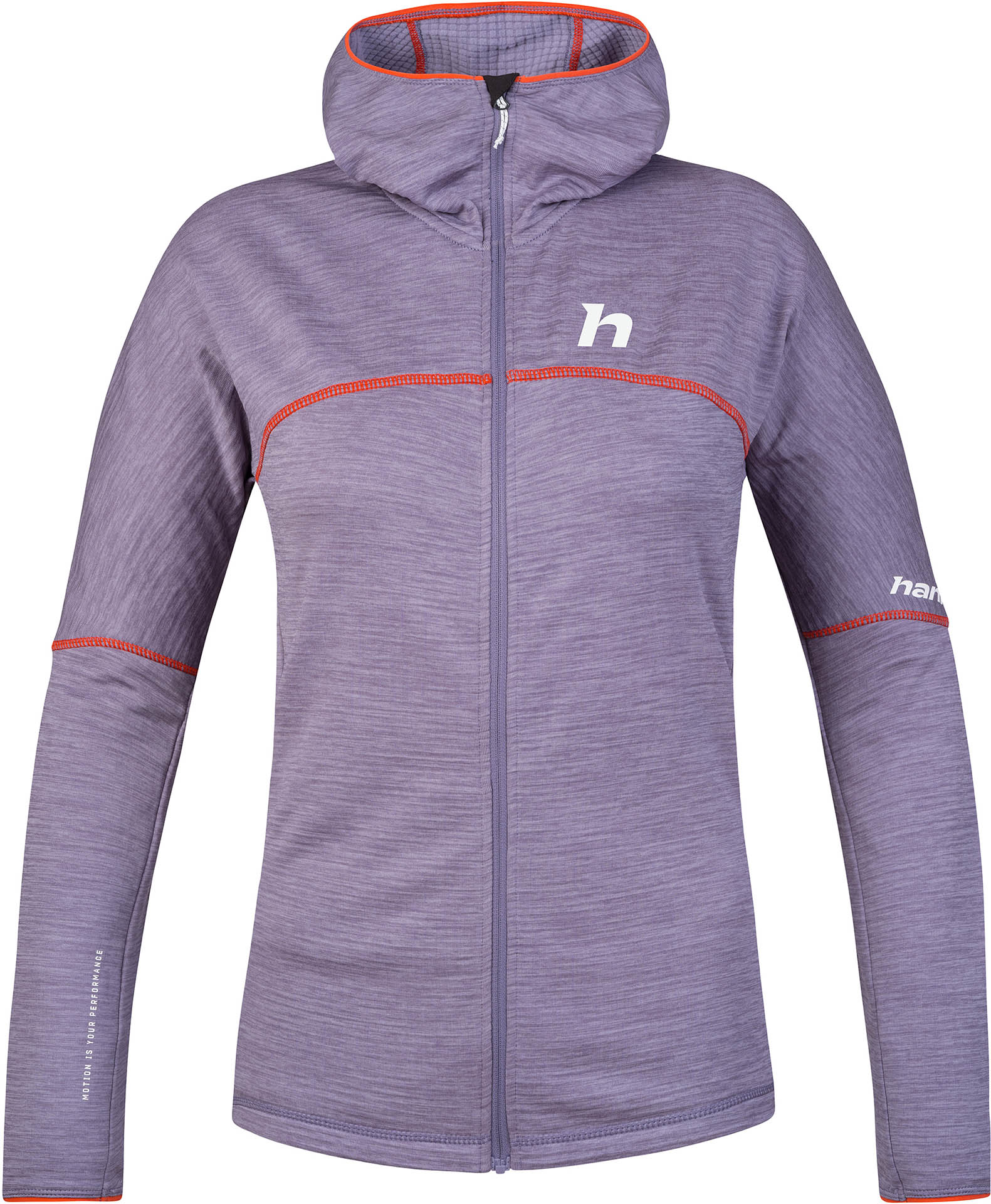 Hannah MEDA HOODY lavender gray mel Veľkosť: 38