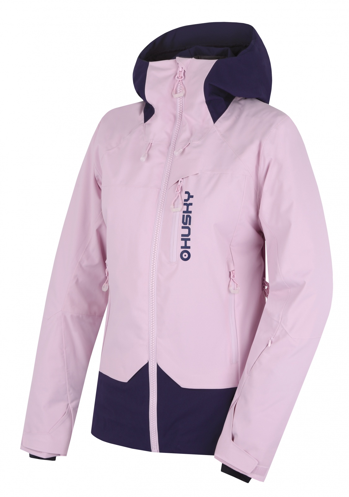 Husky Dámska lyžiarska bunda Gambi L pink/blue Veľkosť: XXL