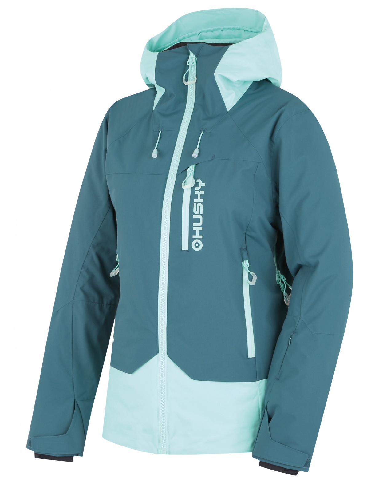 Husky Dámska lyžiarska bunda Gambi L turquoise/mint Veľkosť: L