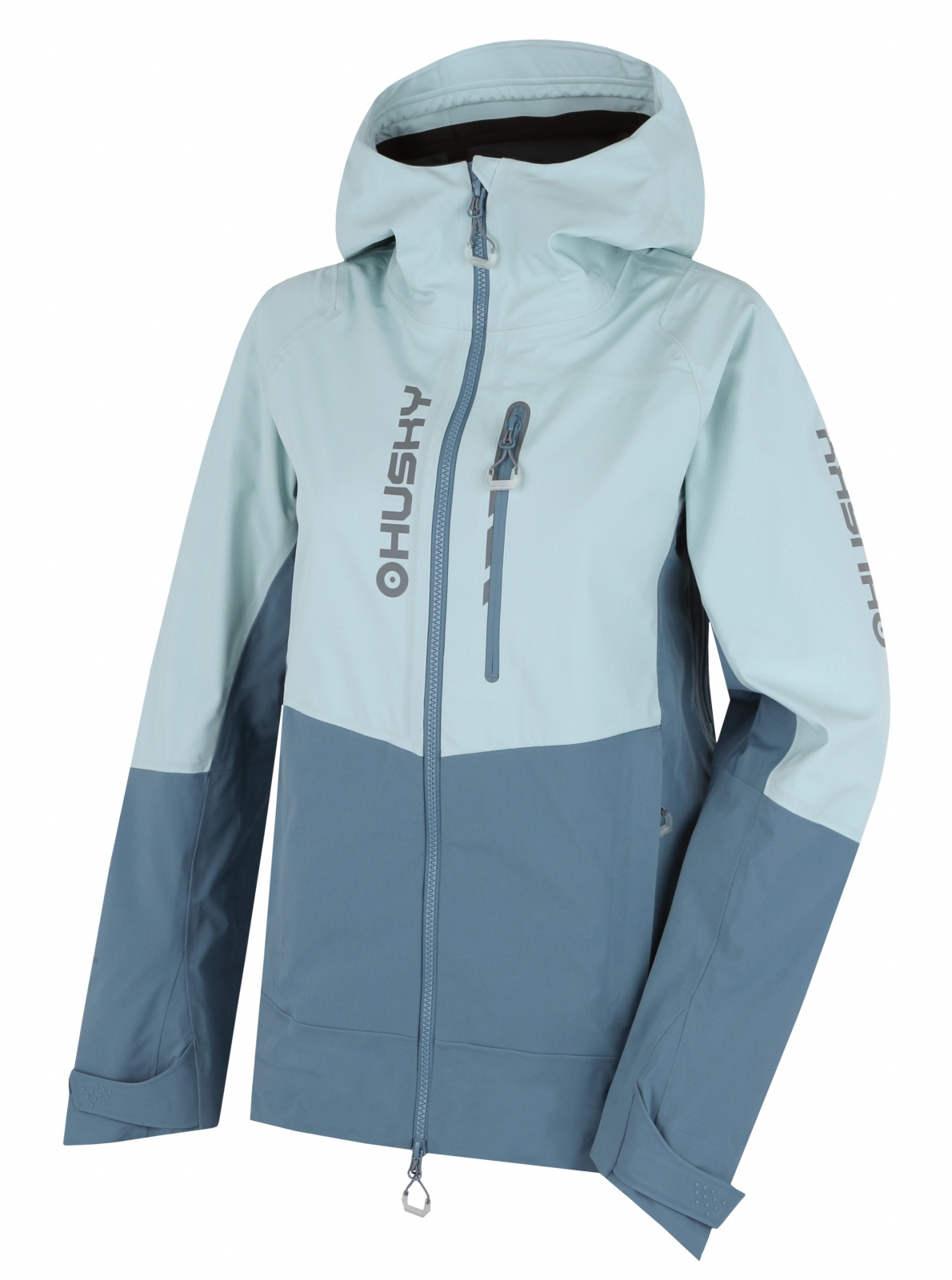 Husky Dámska lyžiarska bunda Nicco L mint/turquoise Veľkosť: M