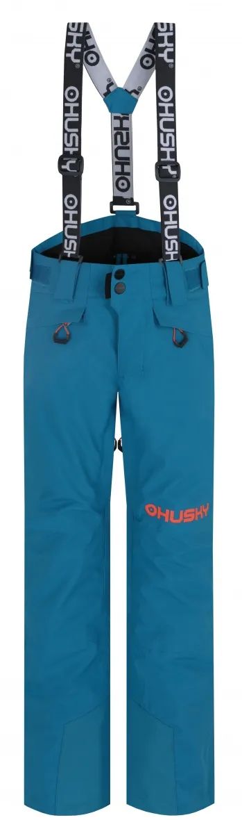 Husky Detské lyžiarske nohavice Gunis Kids blue Veľkosť: 164