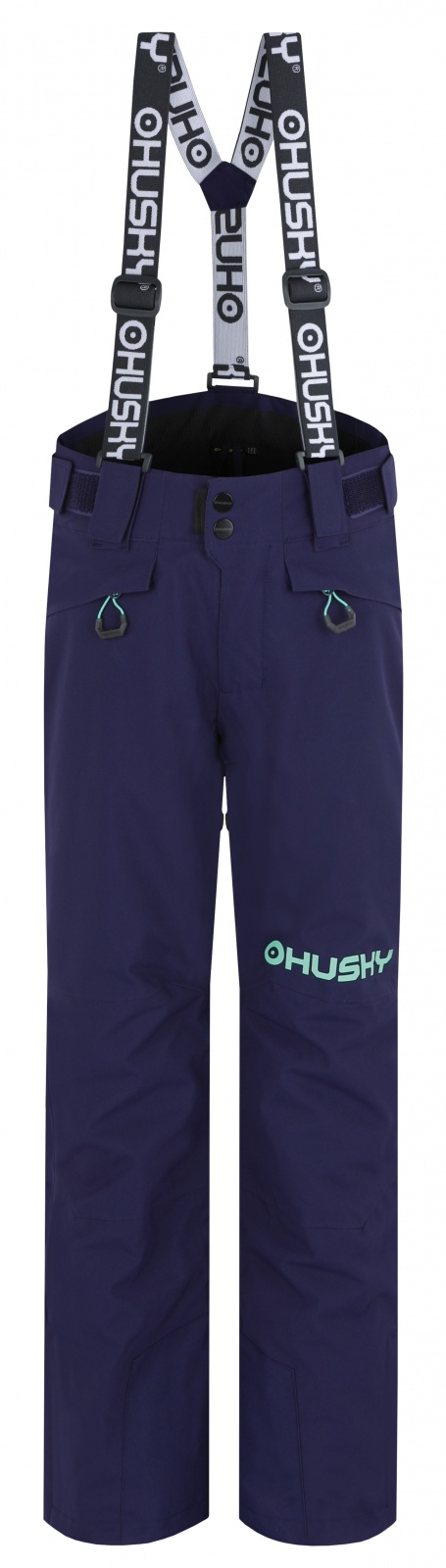 Husky Detské lyžiarske nohavice Gunis Kids dark blue Veľkosť: 122