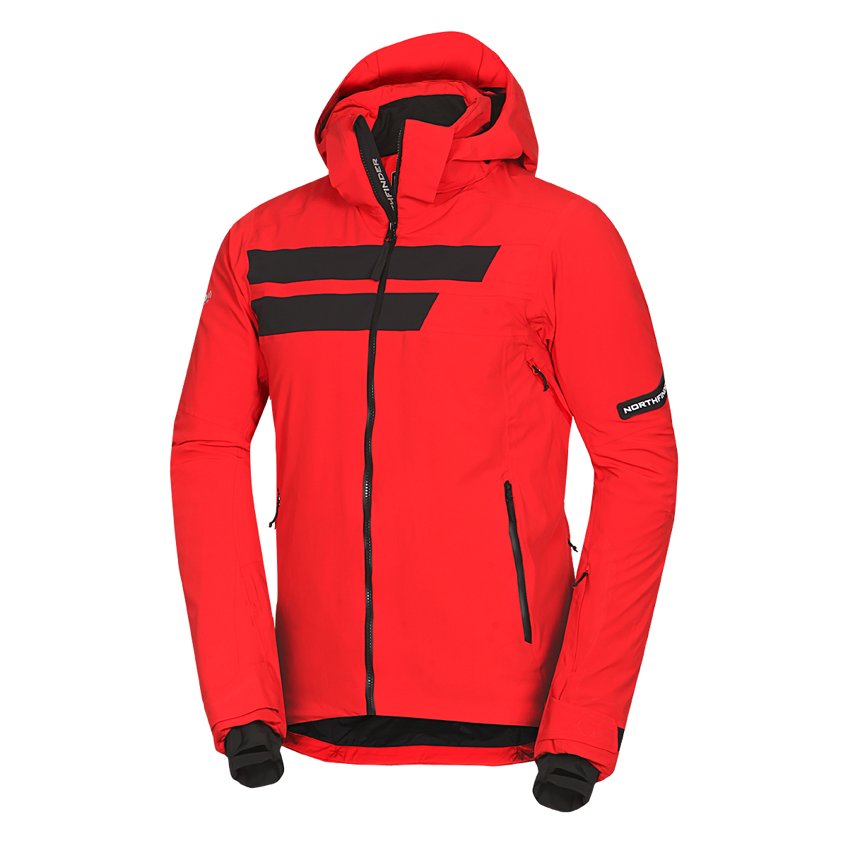 Northfinder VALERIO pánska bunda black red BU-5257SNW-277 Veľkosť: M 8584153569253