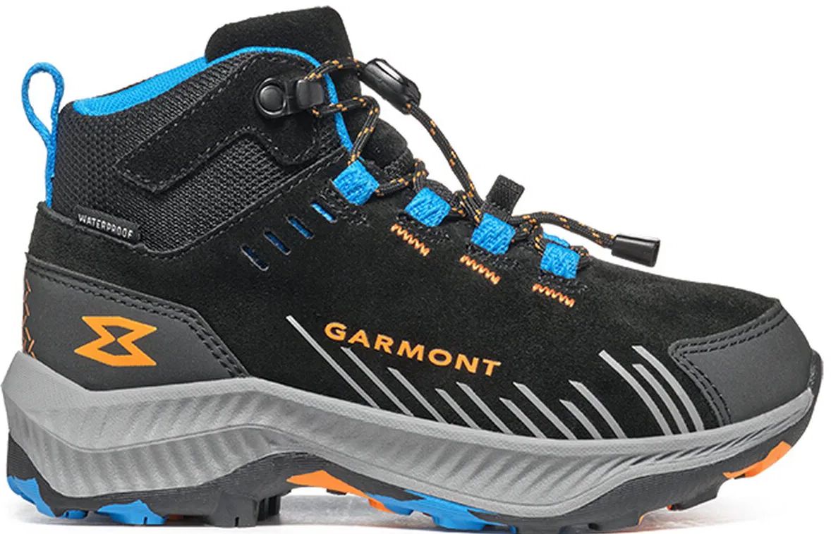 Garmont 9.81 KIDS PULSE TREK WP black/shock blue Veľkosť: 34