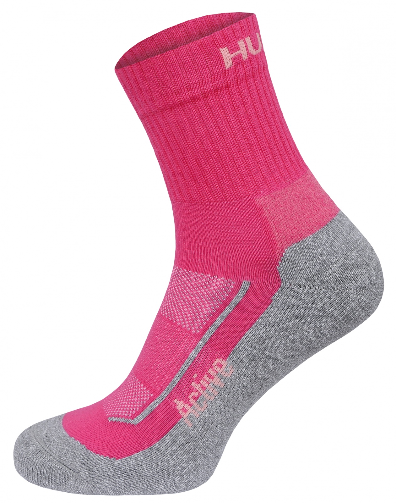 Husky Ponožky Active pink Veľkosť: L (41-44)