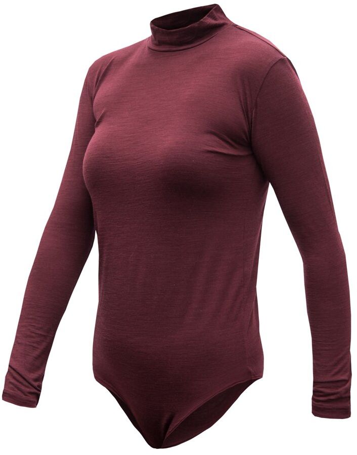SENSOR MERINO AIR dámske body dl.rukáv port red Veľkosť: XL