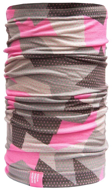 SENSOR TUBE MERINO IMPRESS šatka multifunkčná ružová/camo Veľkosť: UNI 8592837103747