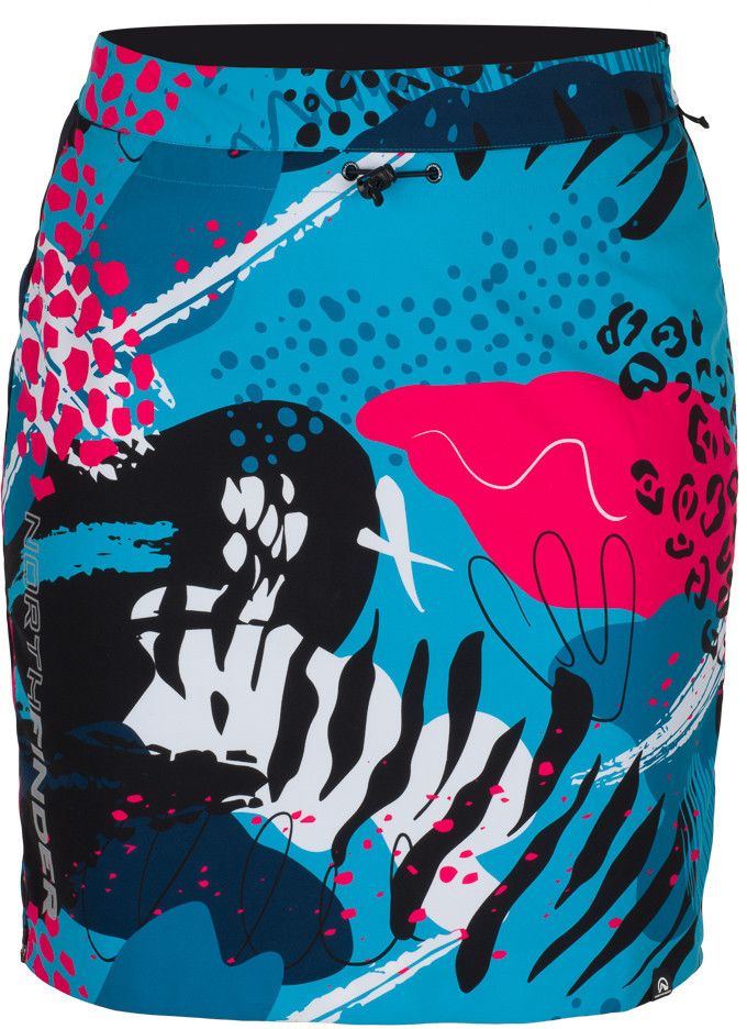 Northfinder JARABA 4 dámska sukňa splashprint SU-45604SKP-632 Veľkosť: S