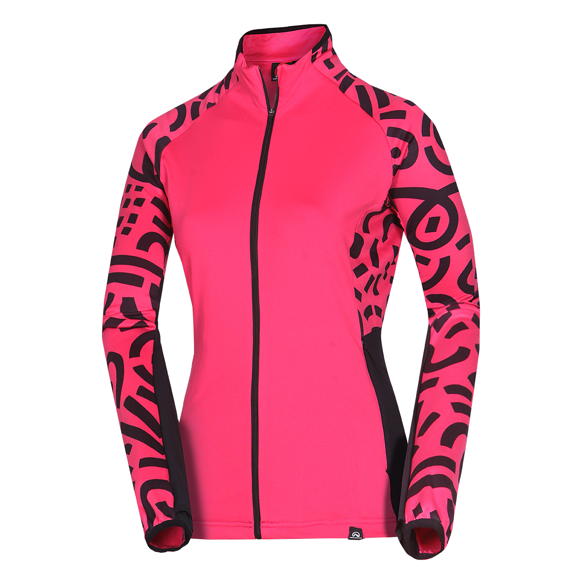 Northfinder ZLIECHOVA 2 dámska mikina raspberryblack MI-46252SKP-645 Veľkosť: S