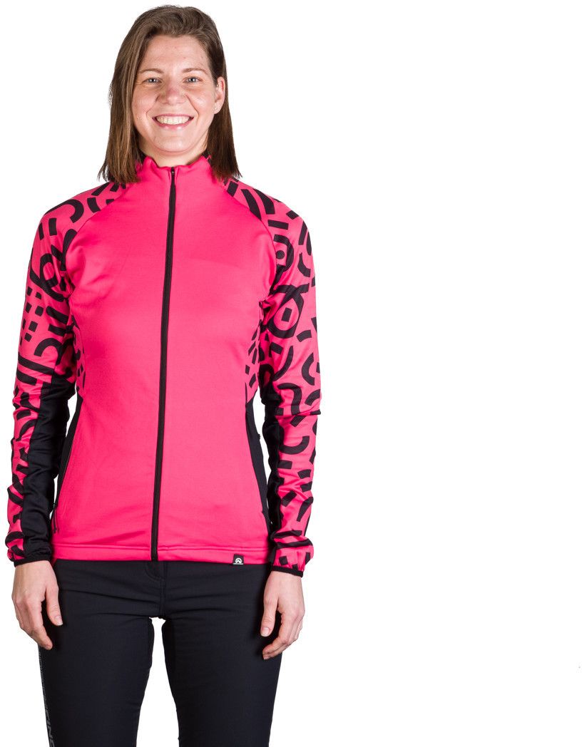 Northfinder ZLIECHOVA 2 dámska mikina raspberryblack MI-46252SKP-645 Veľkosť: S