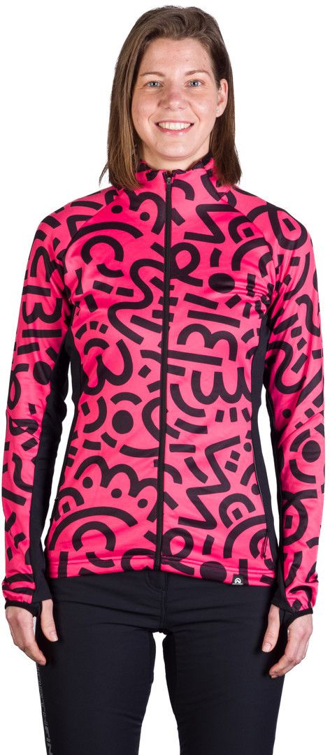 Northfinder ZLIECHOVA 2 dámska mikina raspberryprint MI-46252SKP-812 Veľkosť: S
