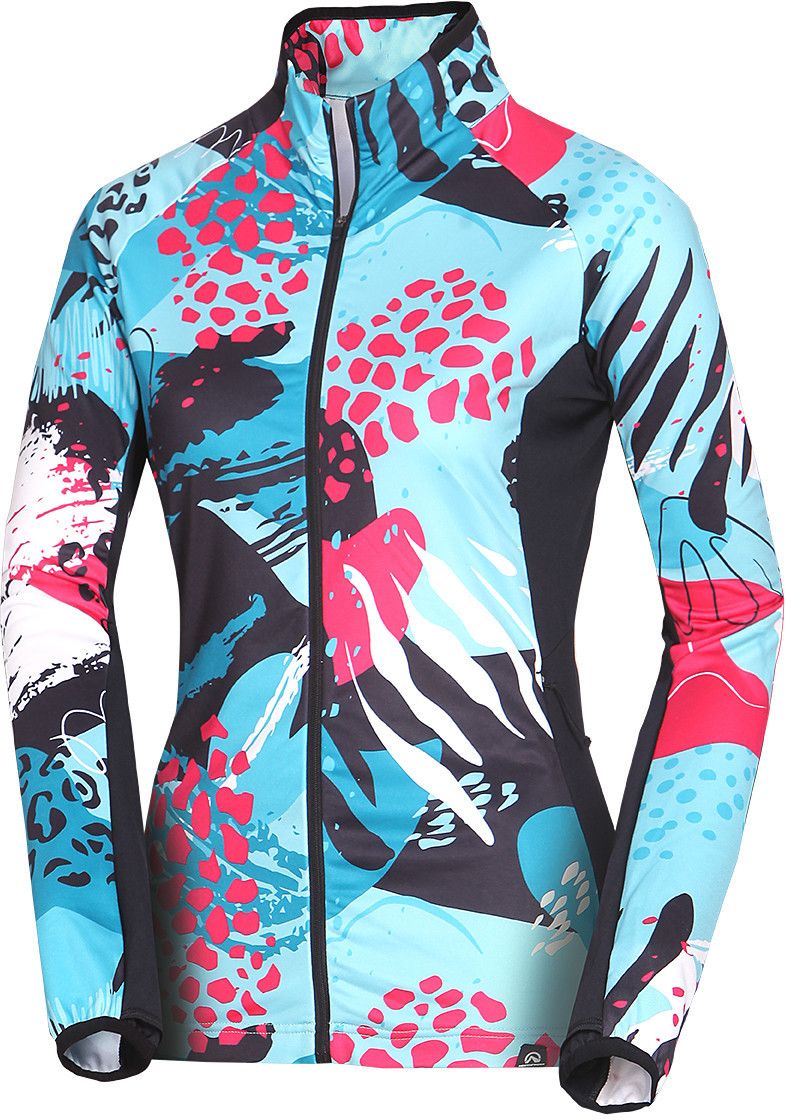 Northfinder ZLIECHOVA 2 dámska mikina splashprint MI-46252SKP-632 Veľkosť: L