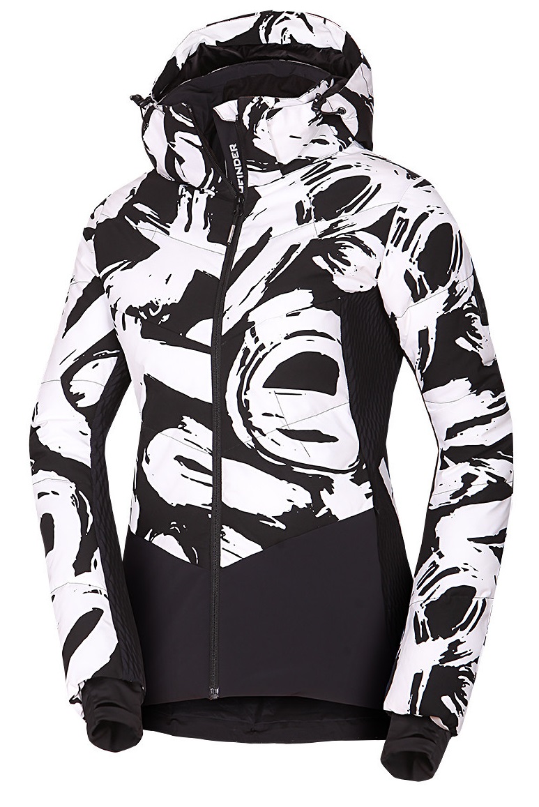 Northfinder LIZ dámska bunda black print BU-6260SNW-384 Veľkosť: S 8584153566856