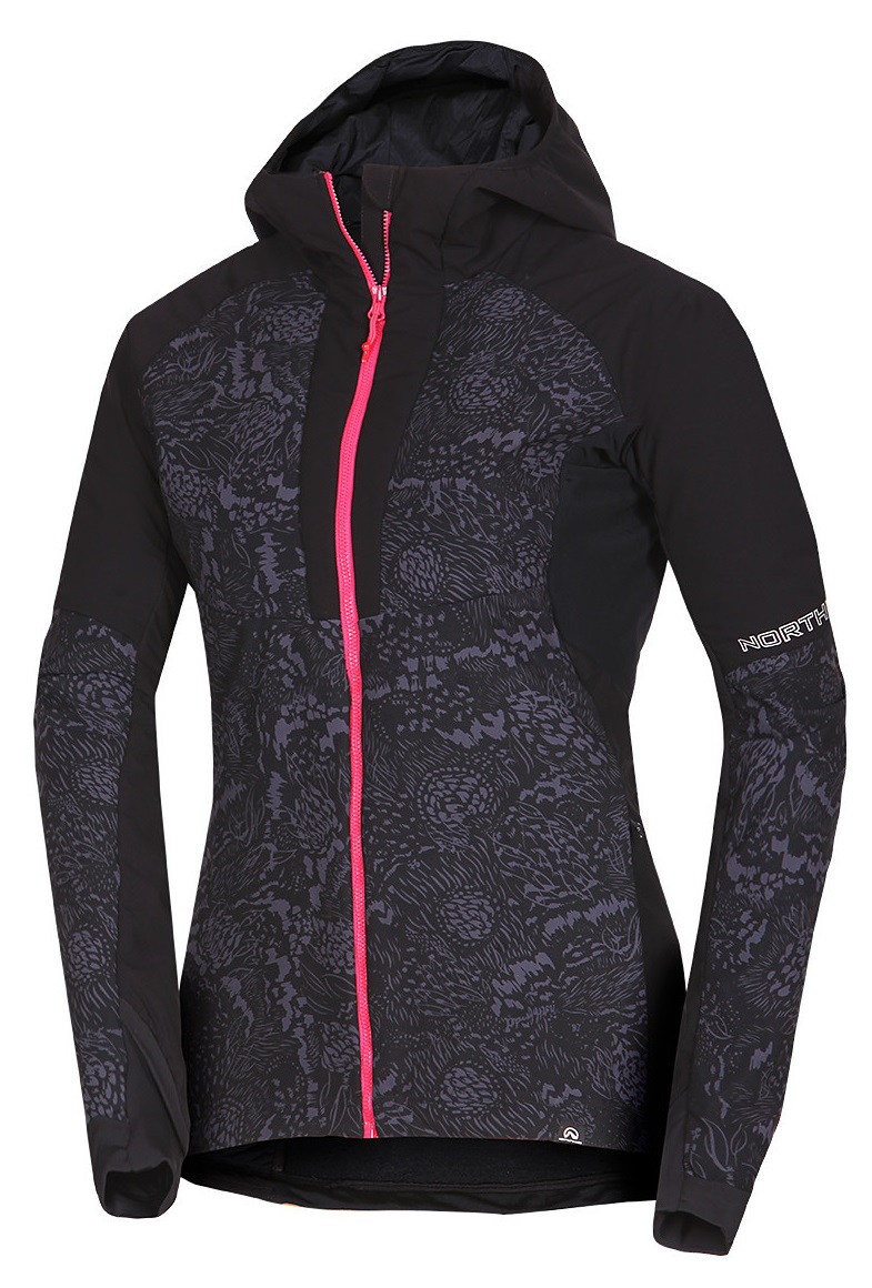 Northfinder ROHACE 3 dámska bunda black print BU-48073SKP-384 Veľkosť: S 8584153567471