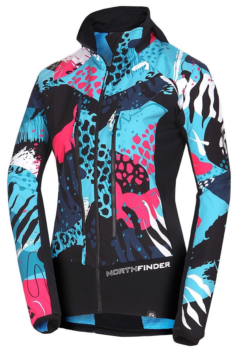 Northfinder KRIZNA 2 dámska bunda splashprint BU-48102SKP-632 Veľkosť: XL