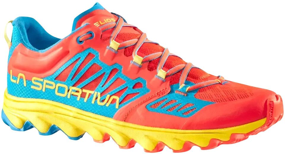 La Sportiva Helios III Cherry Tomato/Tropic Blue Veľkosť: 42 pánske topánky