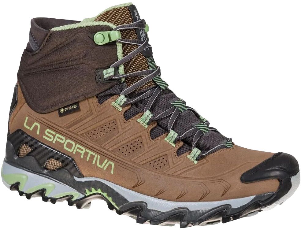 La Sportiva Ultra Raptor II Mid Leather GTX Women Taupe/Sage Veľkosť: 37
