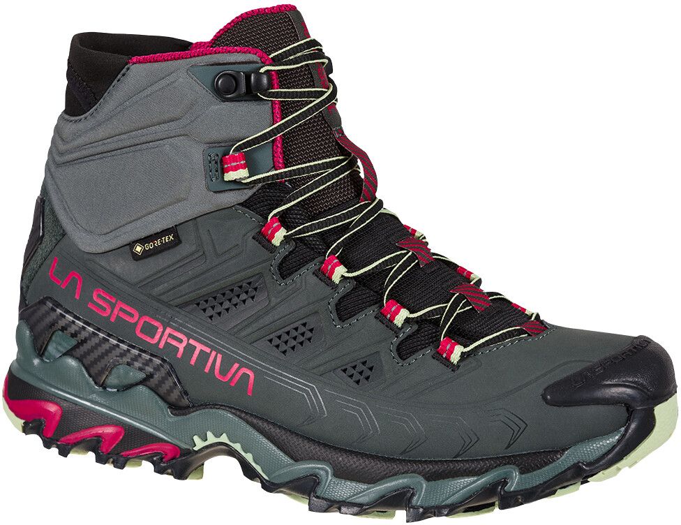 La Sportiva Ultra Raptor II Mid Leather Wide GTX Women Charcoal/Cerise Veľkosť: 36