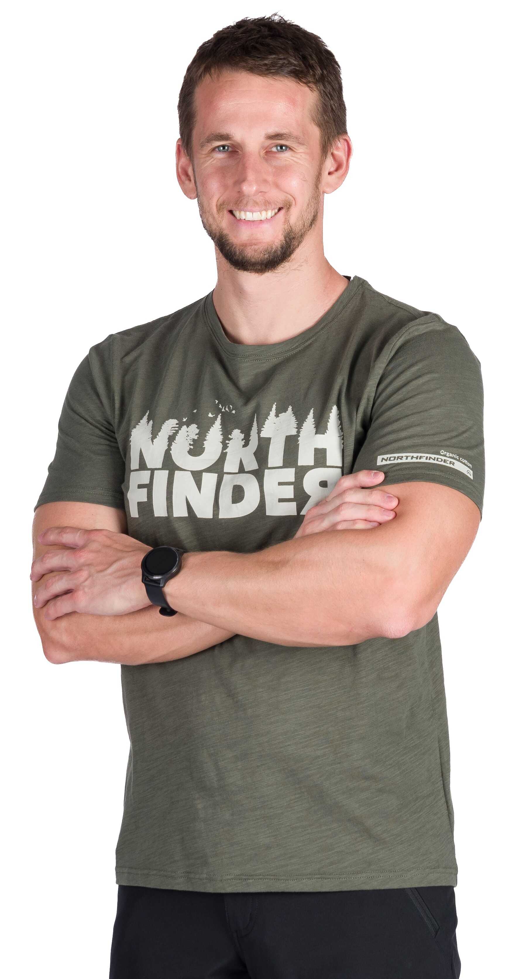 Northfinder JOSEF pánske tričko darkgreen TR-5003OR-300 Veľkosť: M 8584153608860