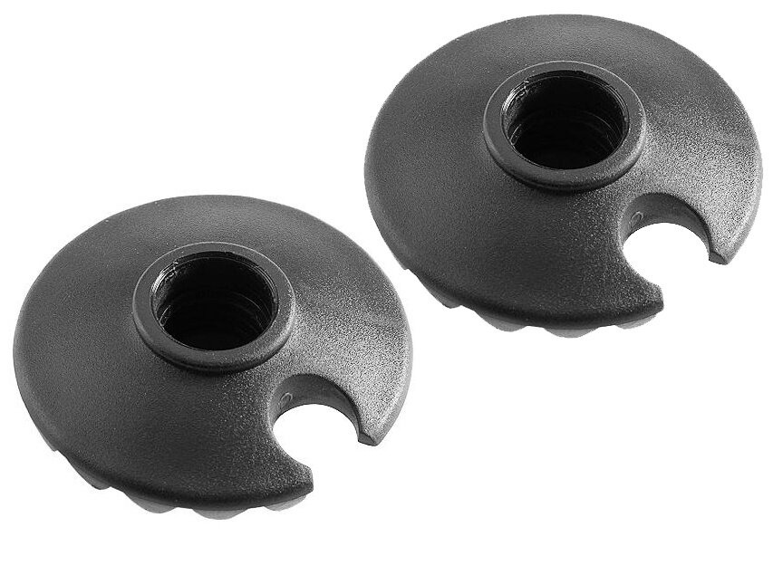 Husky Náhradný diel Tanieriky na trekkingové palice - 2 ks set čierna Veľkosť: OneSize