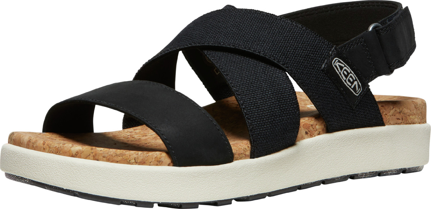 Keen ELLE CRISS CROSS WOMEN black/birch Veľkosť: 37