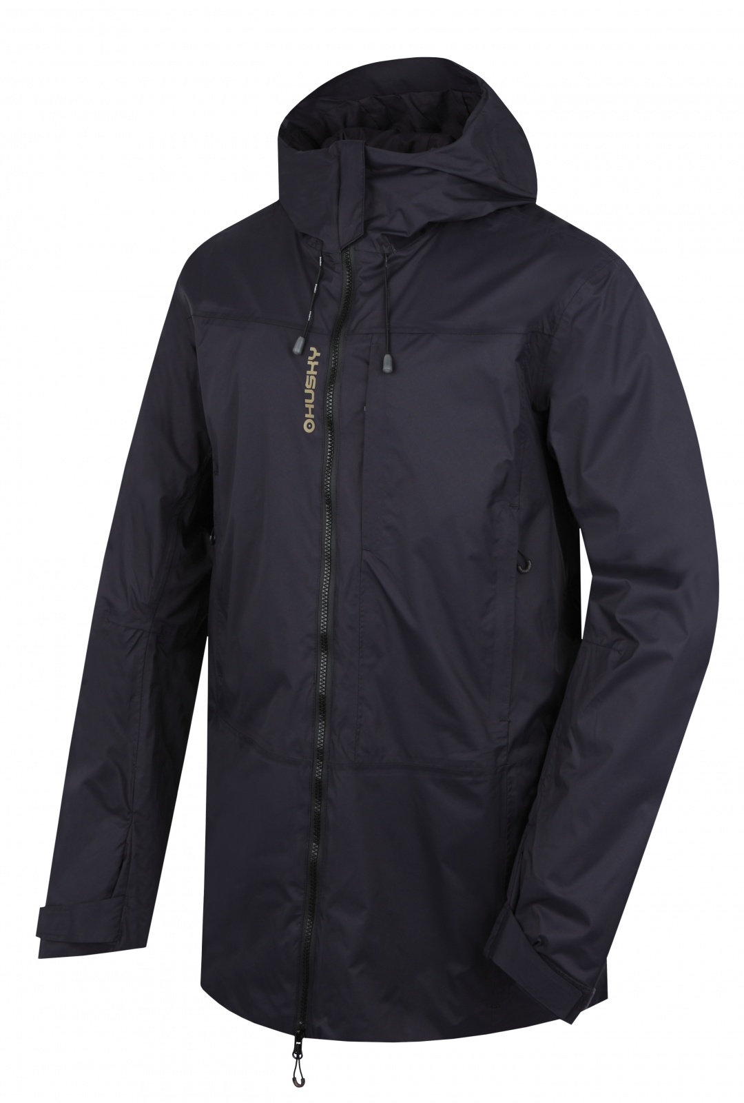 Husky Pánsky hardshell kabát Nestia M black Veľkosť: S pánsky kabát