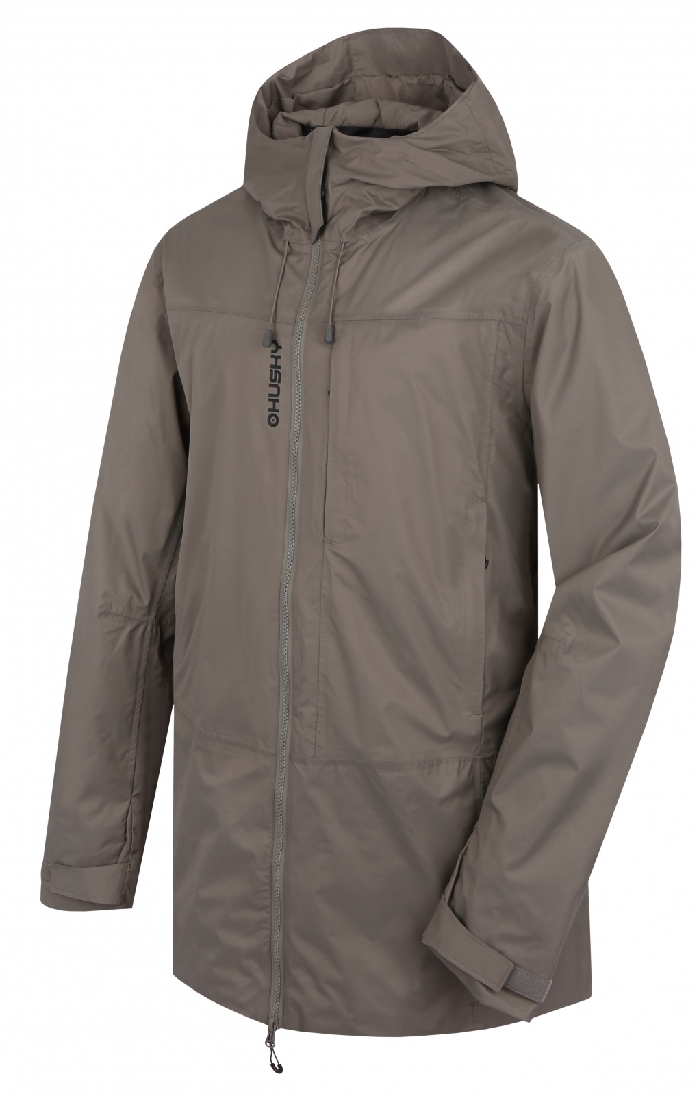 Husky Pánsky hardshell kabát Nestia M brown Veľkosť: S pánsky kabát