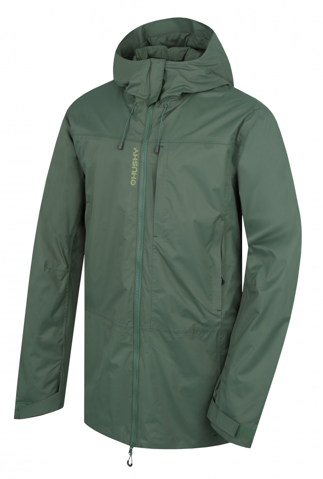 Husky Pánsky hardshell kabát Nestia M green Veľkosť: L