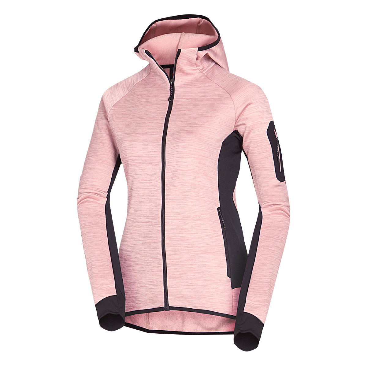 Northfinder COLEEN roseblack dámska mikina MI-4870OR-521 Veľkosť: L 8584153602912