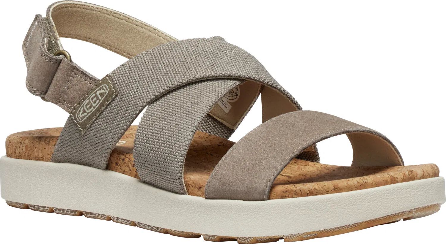 Keen ELLE CRISS CROSS WOMEN brindle/birch Veľkosť: 38 195208351044 dámske sandále