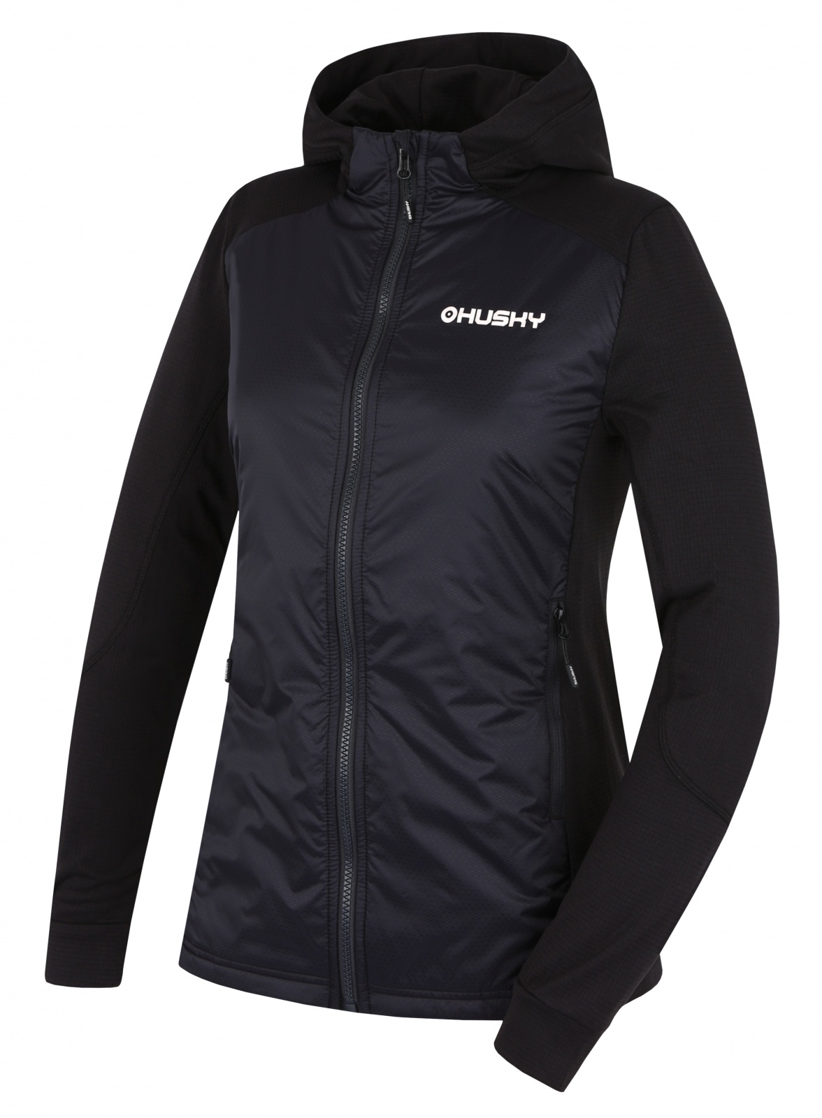 Husky Dámska mikina na zips Any L black Veľkosť: M 8592287181807