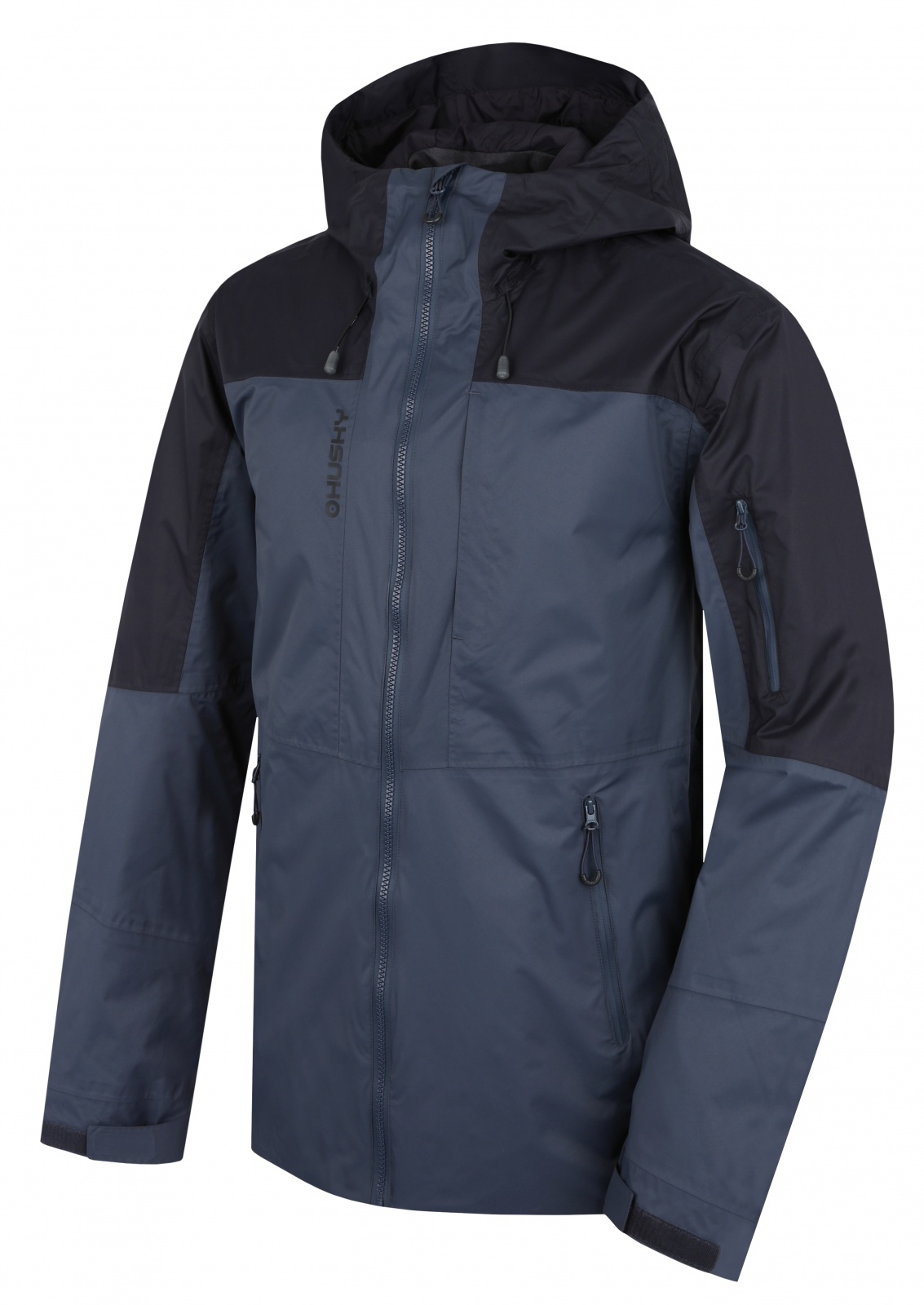 Husky Pánska hardshell bunda Nickin M anthracite/black Veľkosť: L