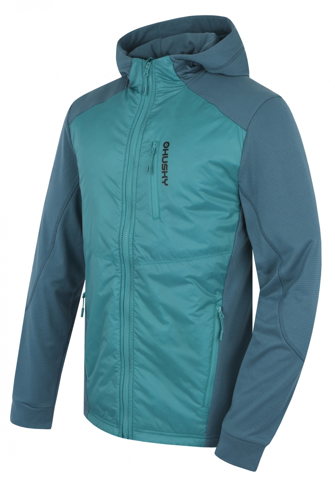 Husky Pánska mikina Any M turquoise Veľkosť: L