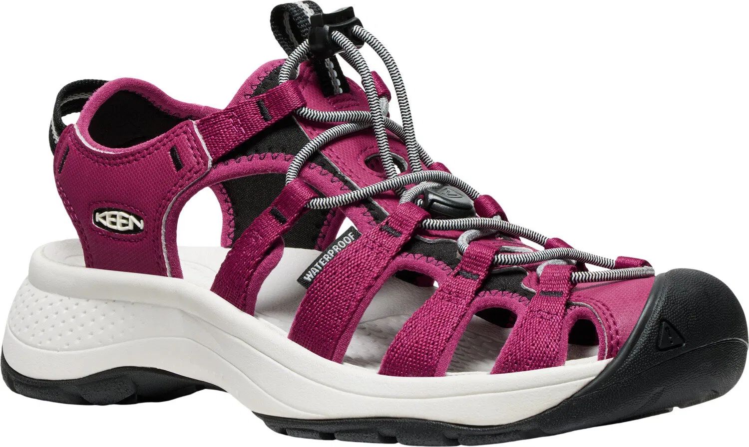 Keen ASTORIA WEST SANDAL WOMEN beaujolais/star white Veľkosť: 35