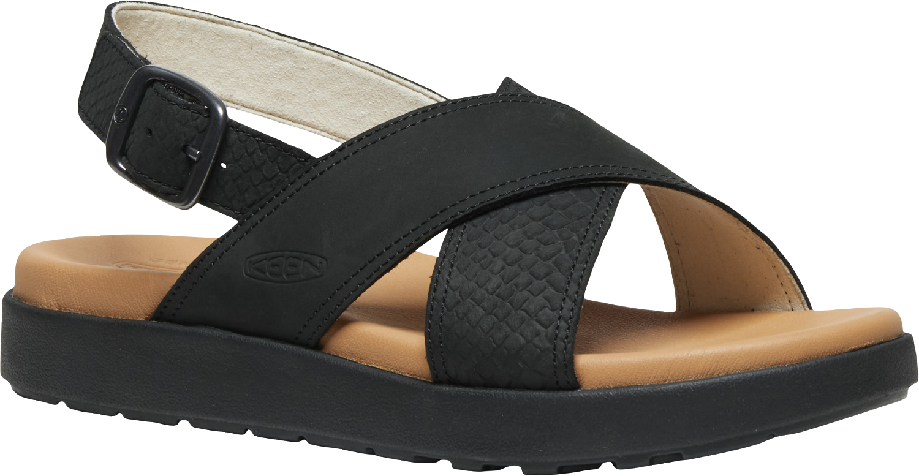 Keen ELLE LUXE CROSS STRAP WOMEN black/black Veľkosť: 35,5