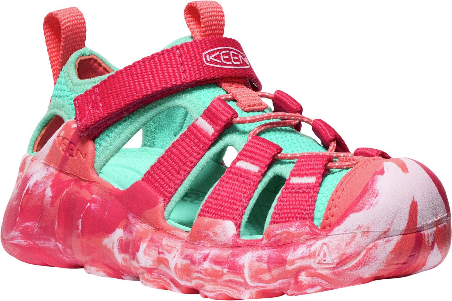 Keen HYPERPORT H2 CHILDREN malina/pool blue Veľkosť: 31  detské sandále