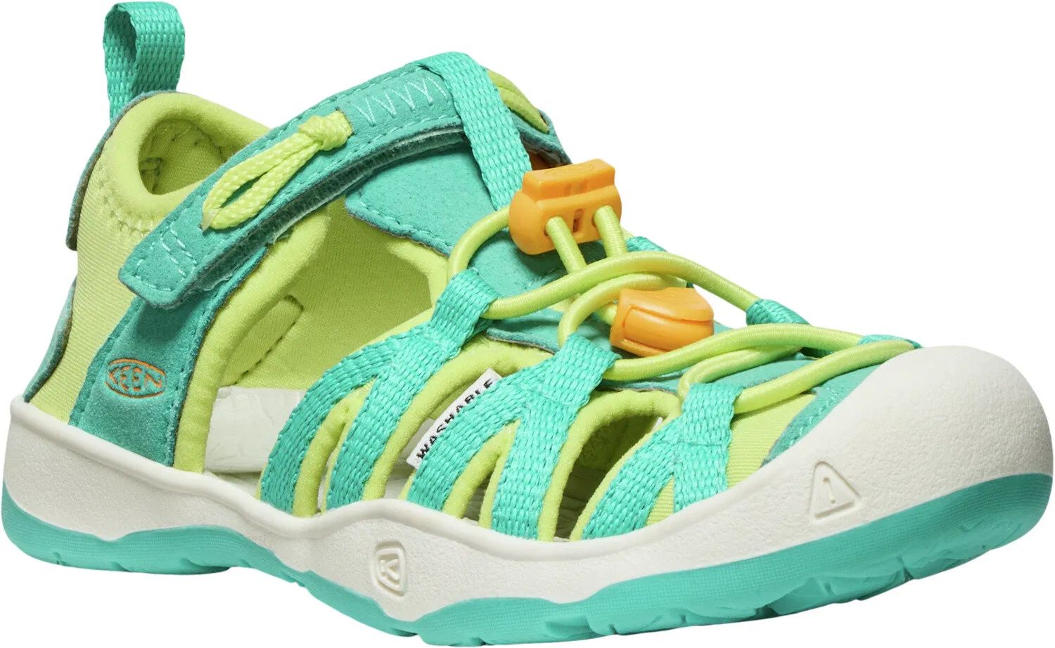Keen MOXIE SANDAL CHILDREN bright aqua/bright marigold Veľkosť: 29
